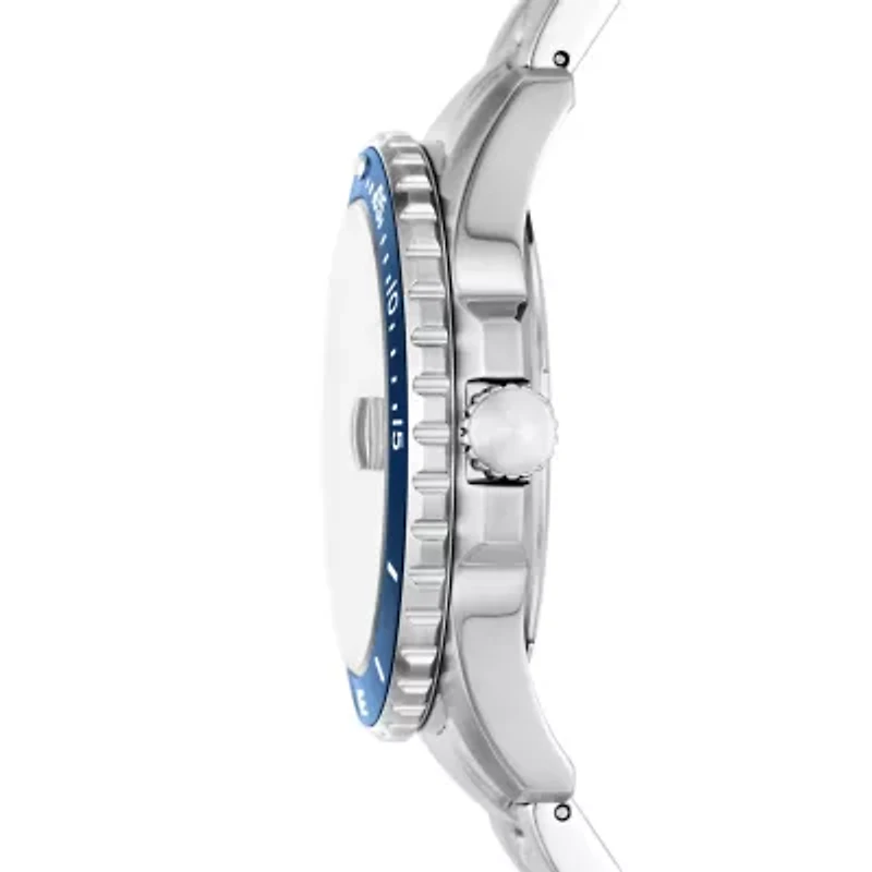 Fossil Blue Dive Three-Hand Date Stainless Steel Watch