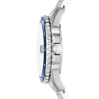 Fossil Blue Dive Three-Hand Date Stainless Steel Watch