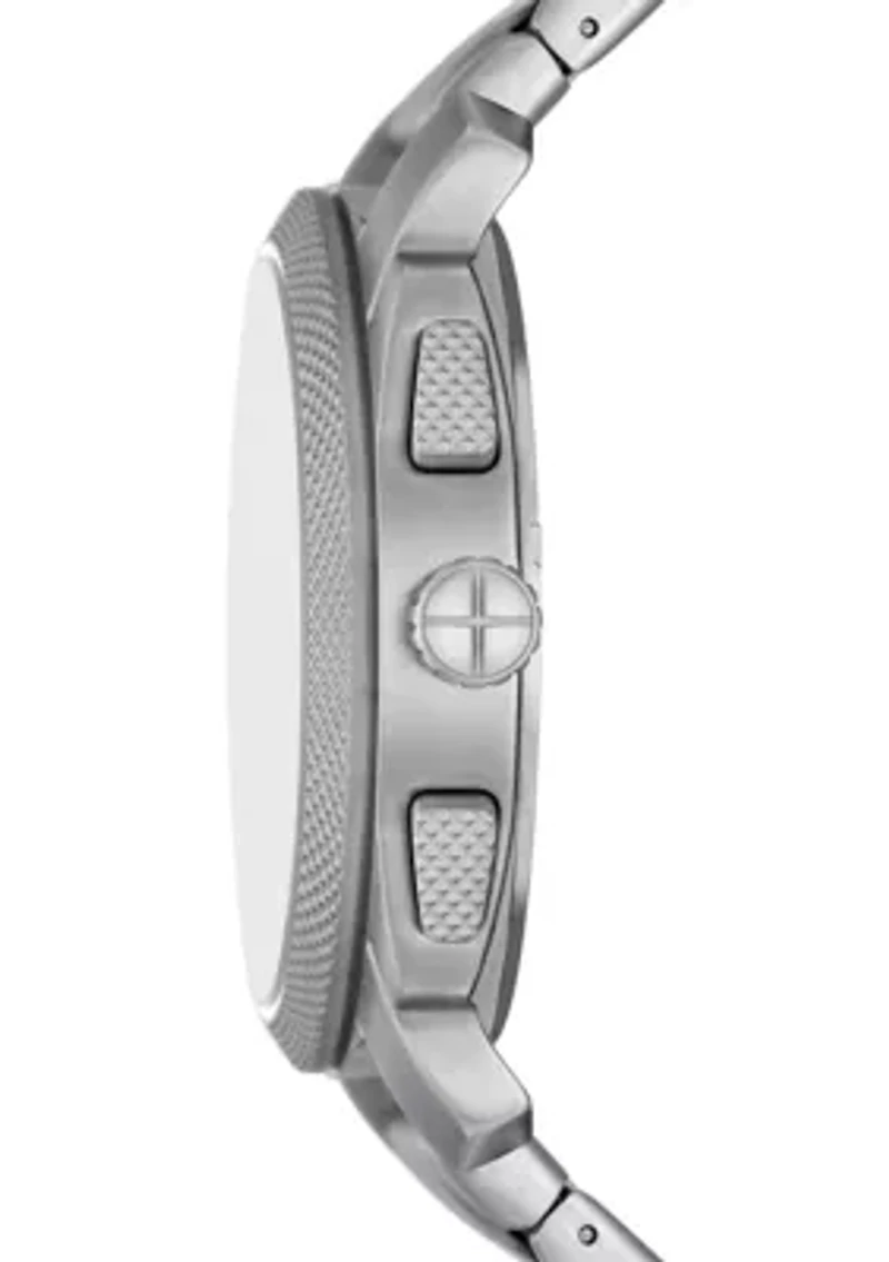Machine Chronograph Stainless Steel Watch