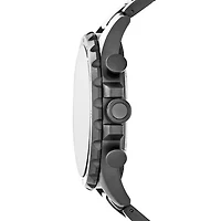Nate Chronograph Smoke Stainless Steel Watch