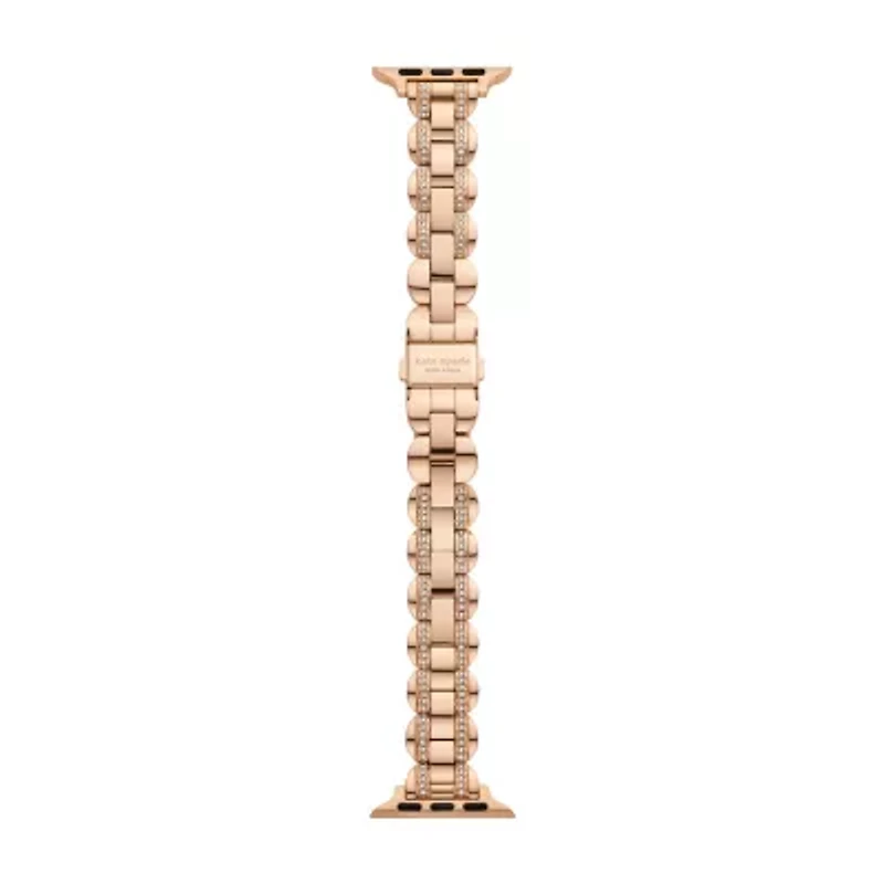 new york rose gold-tone stainless steel band for apple watch®, 38/40/41mm