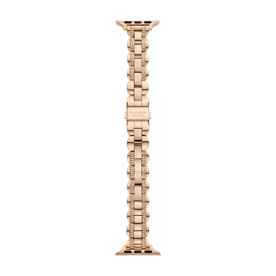 new york rose gold-tone stainless steel band for apple watch®, 38/40/41mm
