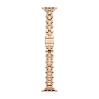new york rose gold-tone stainless steel band for apple watch®, 38/40/41mm