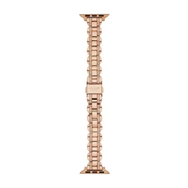 new york rose gold-tone stainless steel band for apple watch®, 38/40/41mm