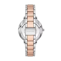 Pyper Three-Hand Two-Tone Alloy Watch