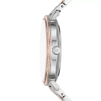 Pyper Three-Hand Two-Tone Alloy Watch