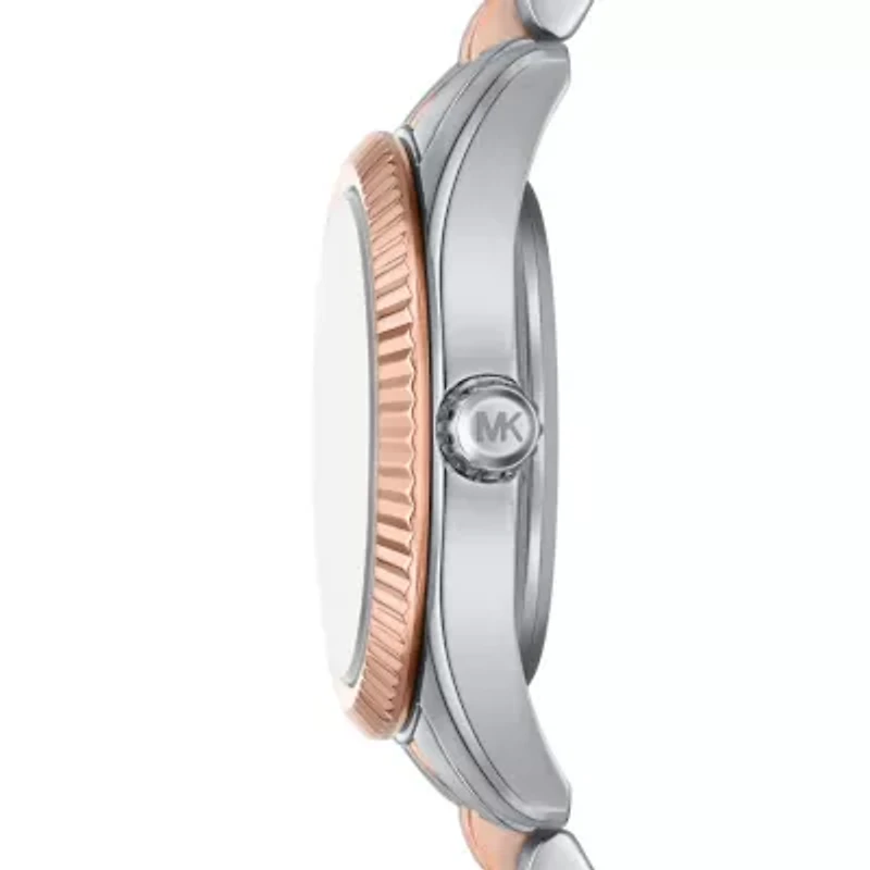 Lexington Three-Hand Two-Tone Stainless Steel Watch and Bracelets Gift Set