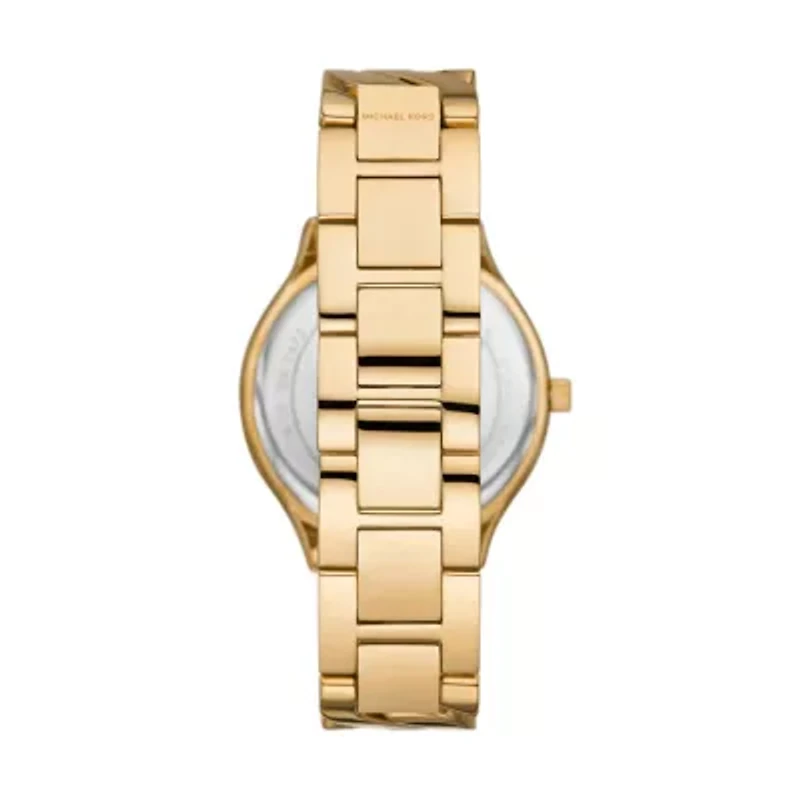 Runway Three-Hand Gold-Tone Stainless Steel Watch