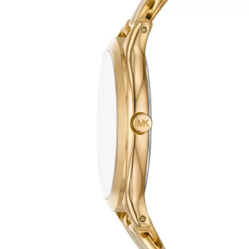 Runway Three-Hand Gold-Tone Stainless Steel Watch