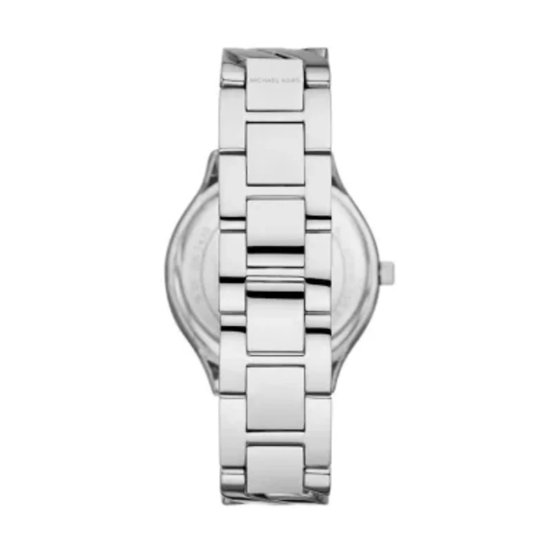 Runway Three-Hand Stainless Steel Watch
