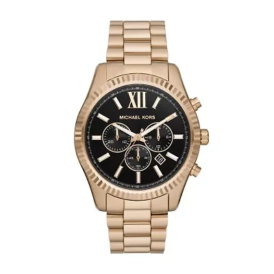 Lexington Chronograph Beige Gold-Tone Stainless Steel Watch
