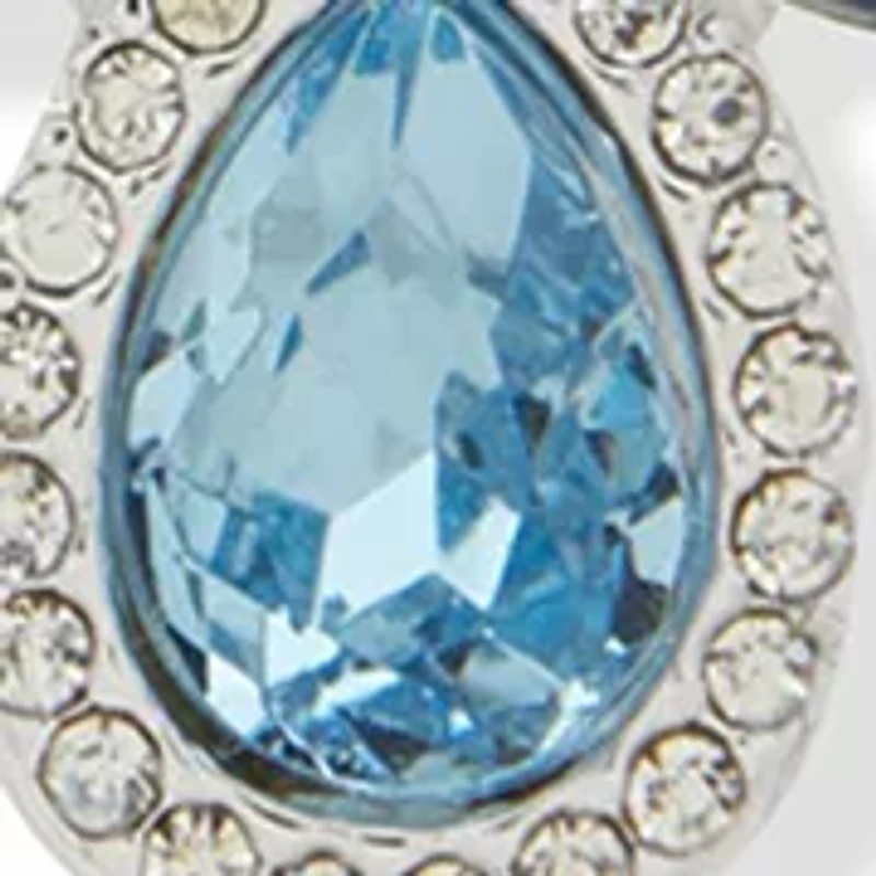 Crystal Cluster Necklace and Earring Set