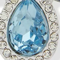 Crystal Cluster Necklace and Earring Set