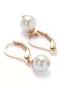  Butterfly Pearl Pendant Necklace and Earring Set