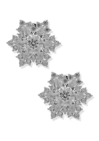 Snowflake Crystal Earrings