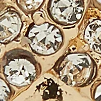 Crystal Twist Drop Earrings