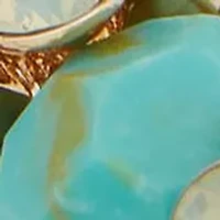 Gold Tone Multi Click It Hoop Earrings