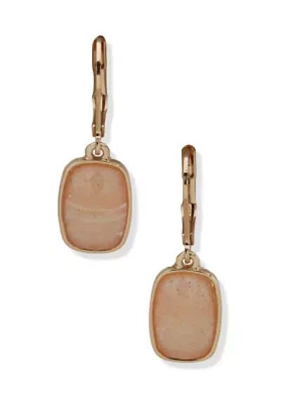  Cushion Stone Drop Earrings