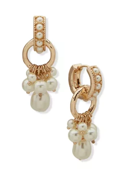 Shaky Pearl Chandelier Earrings