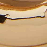 Open Circle Drop Earrings