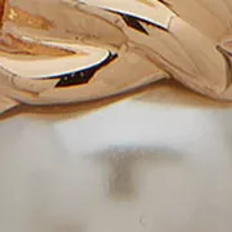 Gold Tone 16" Snake Chain with Knot Pearl Pendant Necklace