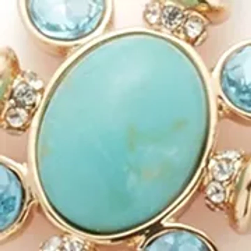 Beaded Pendant Two in One Necklace