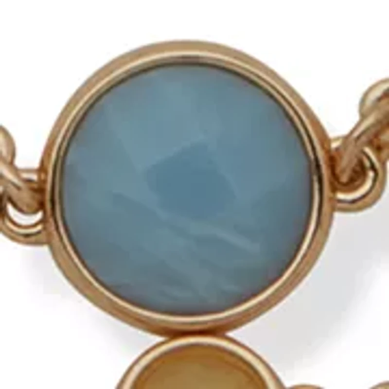  Stone Knot Multirow Necklace