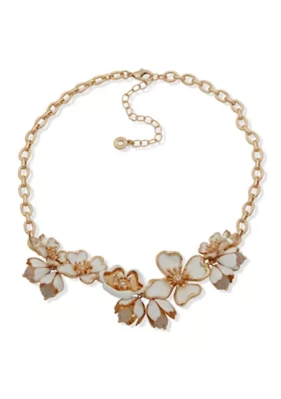 Floral Frontal Necklace