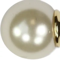 Cream Pearl Stud Earrings