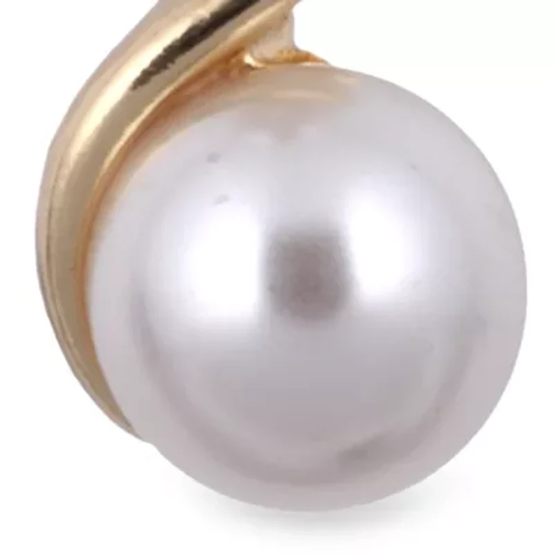 Pearl S Clip Earring