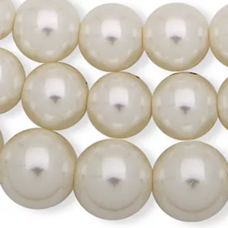 Gold-Tone Pearl Necklace