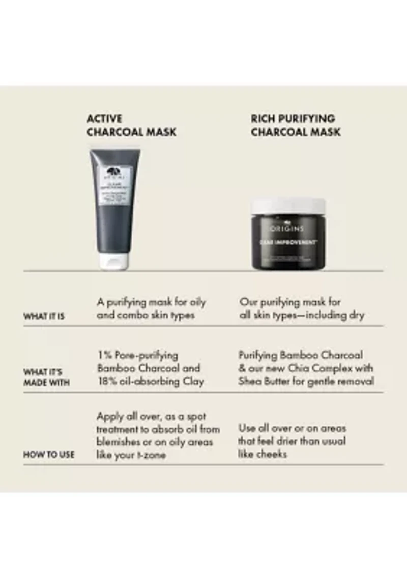 Clear Improvement™ Chia Charcoal Mask