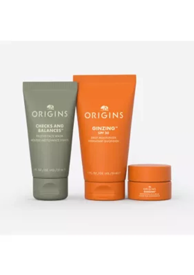 Glowing Essentials Gift Set to Cleanse, Hydrate & Brighten Skin - $57 Value!