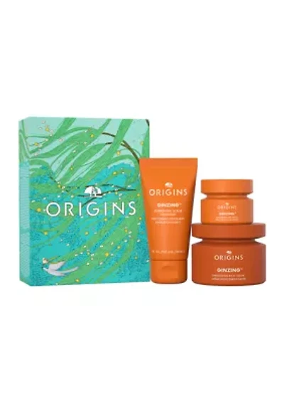 GinZing™ Glowing Essentials Cleanser & Moisturizer Gift Set - $83 Value!