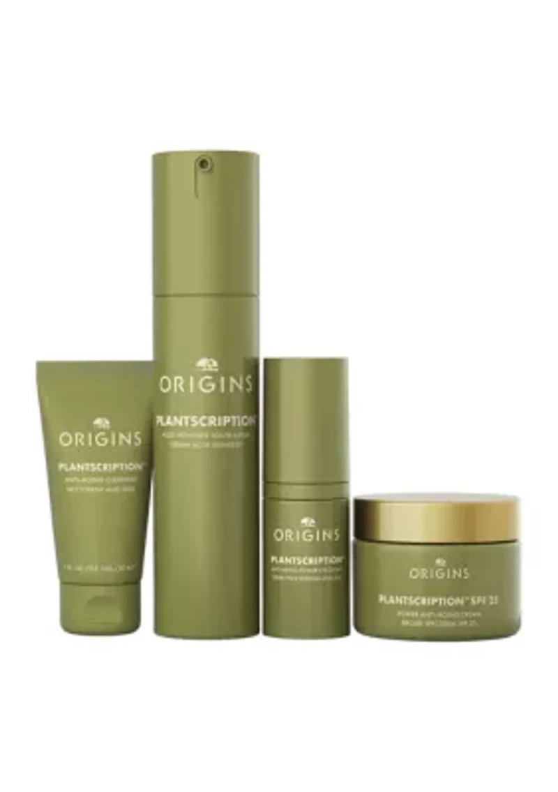 PLANTSCRIPTION™ Youth-Boosting Essentials Anti-Aging Skincare Gift Set - $211 Value!