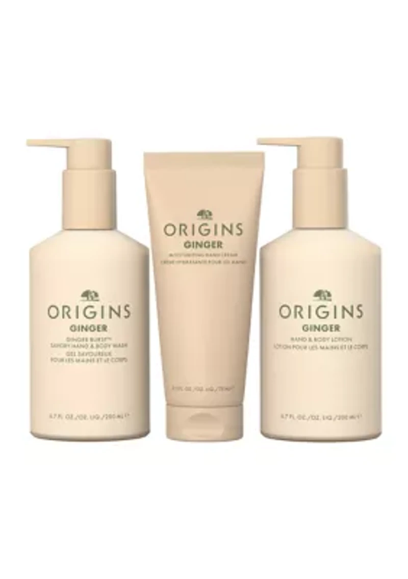 GINGER Body-Indulging Essentials Gift Set - $81 Value!
