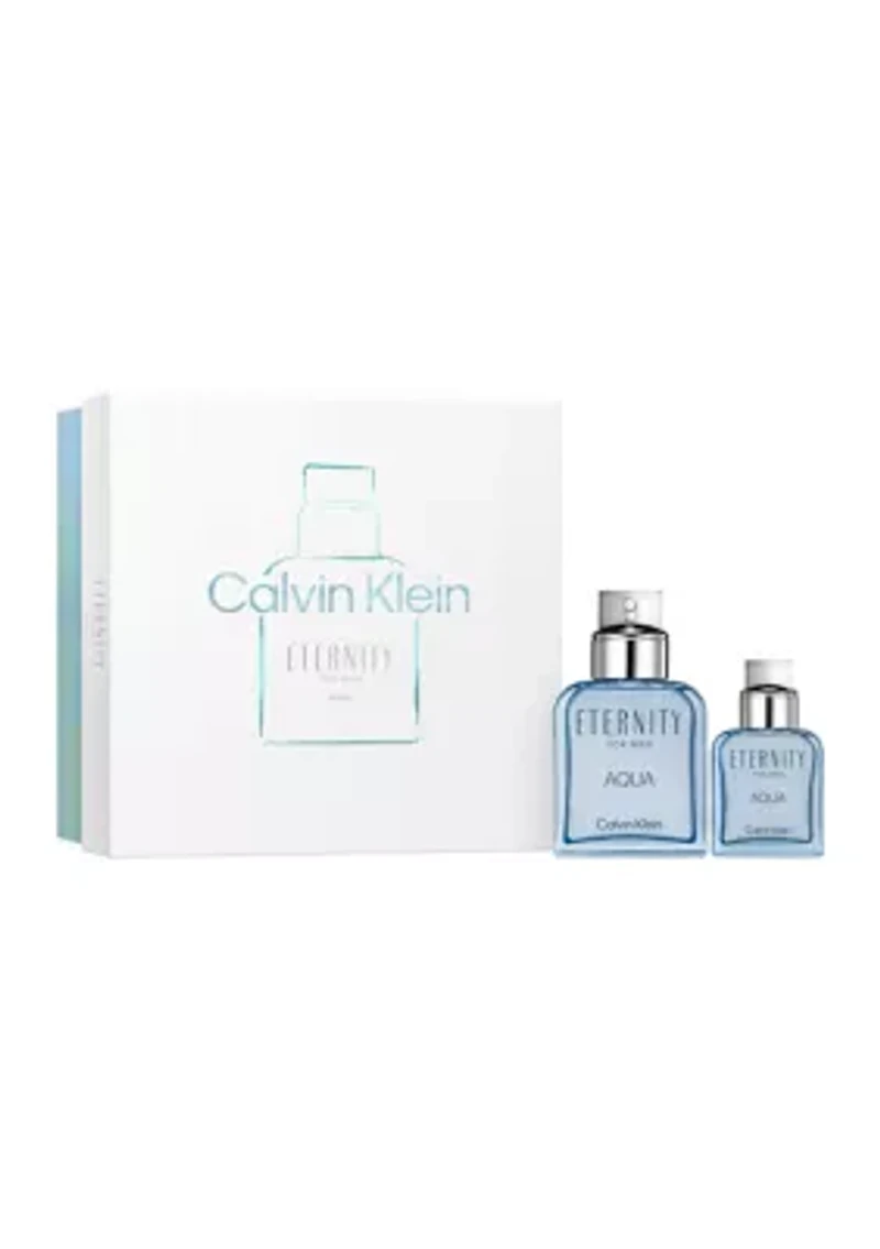Men's 2-Piece Eternity Aqua Eau de Toilette Gift Set - $156 Value!