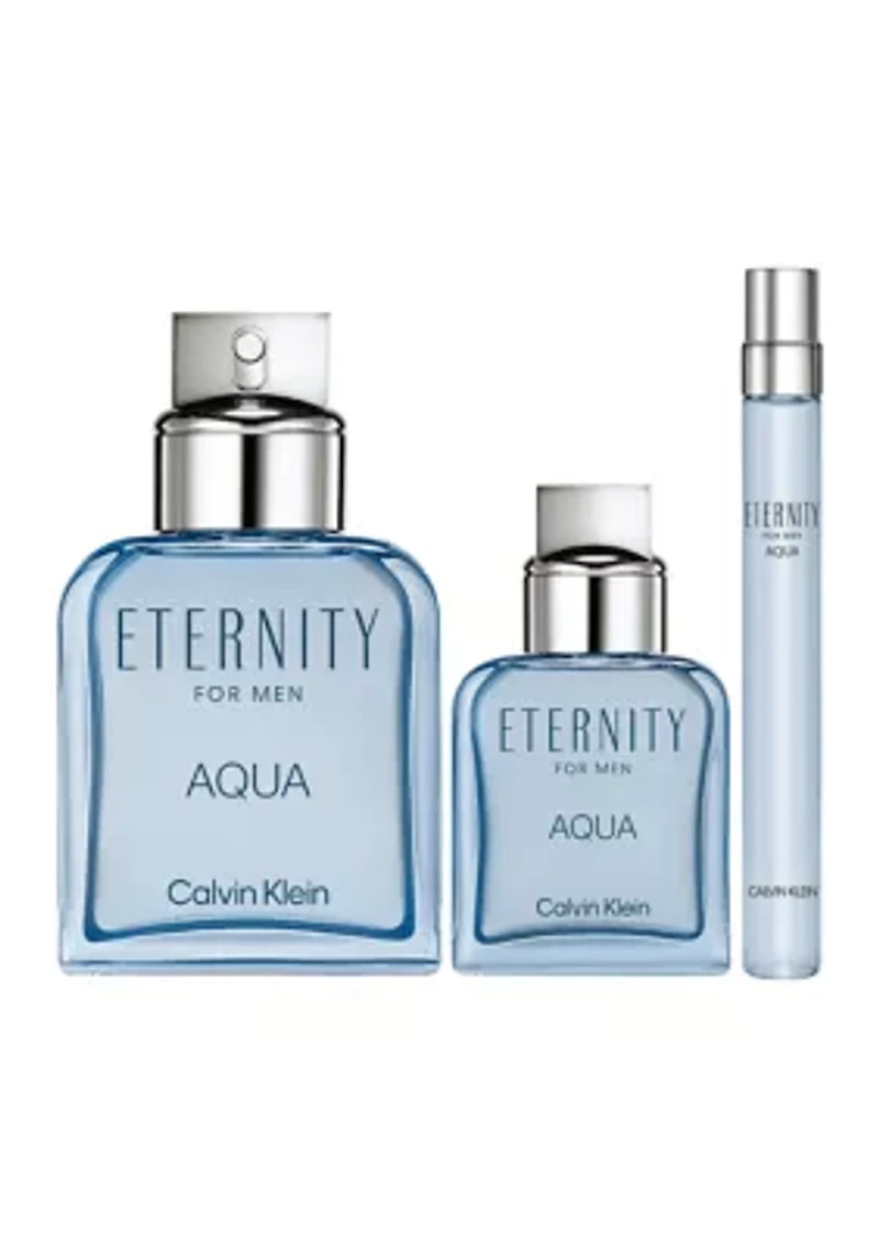 Men's 3-Piece Aqua Eau de Toilette Gift Set - $185 Value!