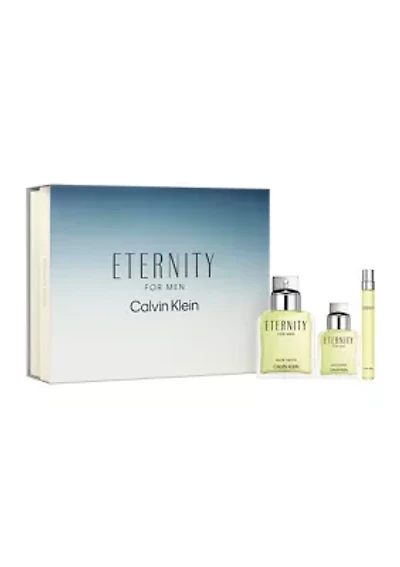 Men's 3-Piece Eternity Eau de Toilette Gift Set - $186 Value!