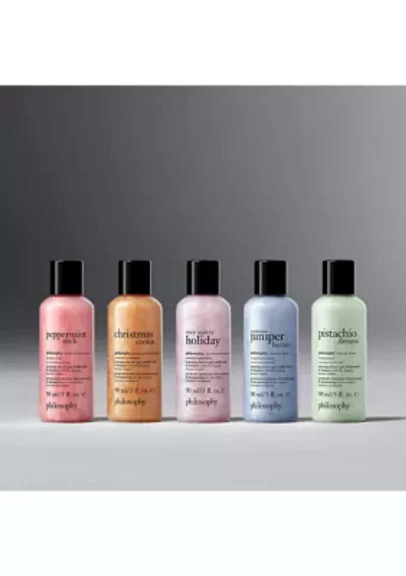 5-Piece shower Gel Wishlist Holiday Gift Set - $50 Value!