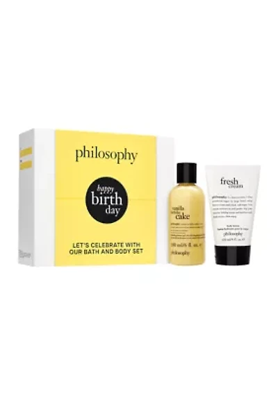 2-Piece Happy Birthday Set