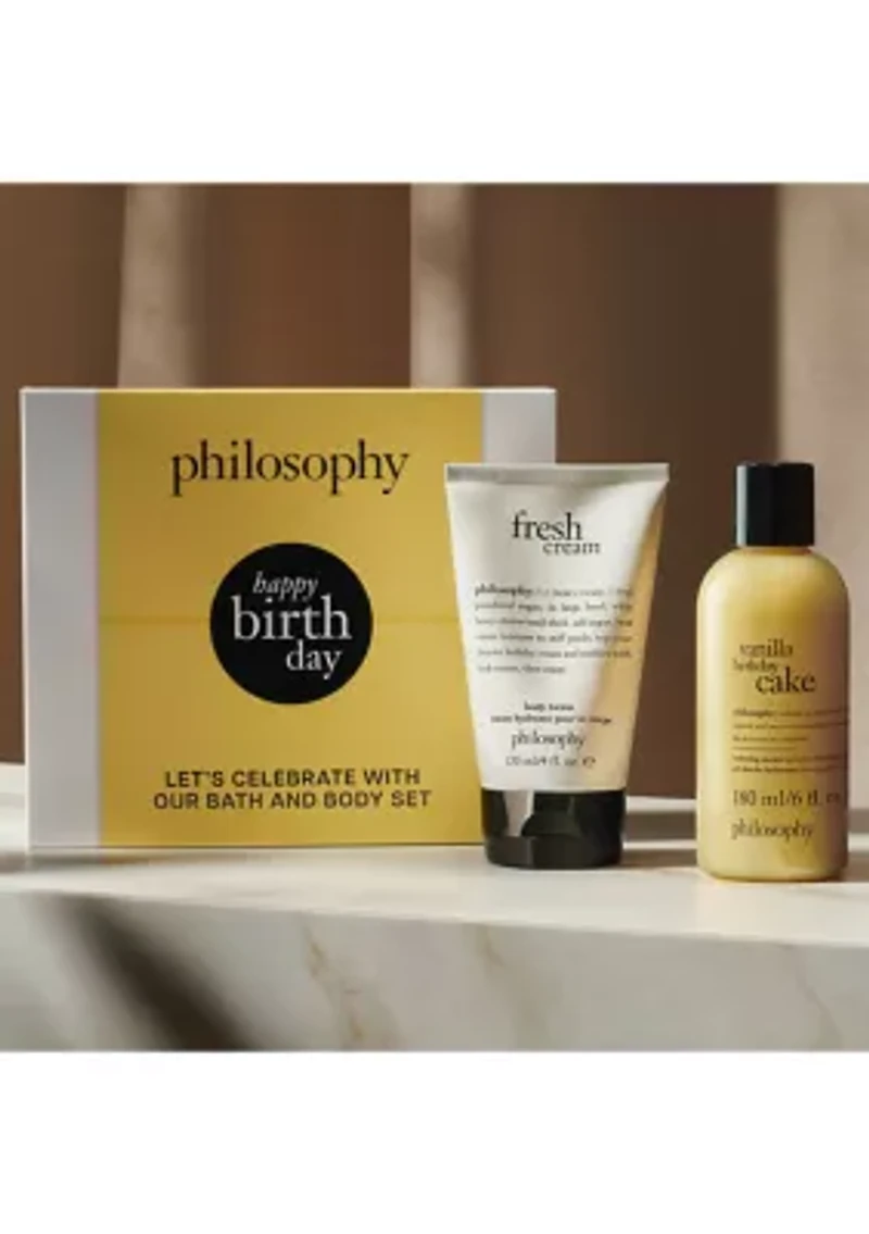 2-Piece Happy Birthday Set