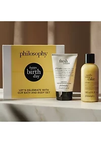 2-Piece Happy Birthday Set