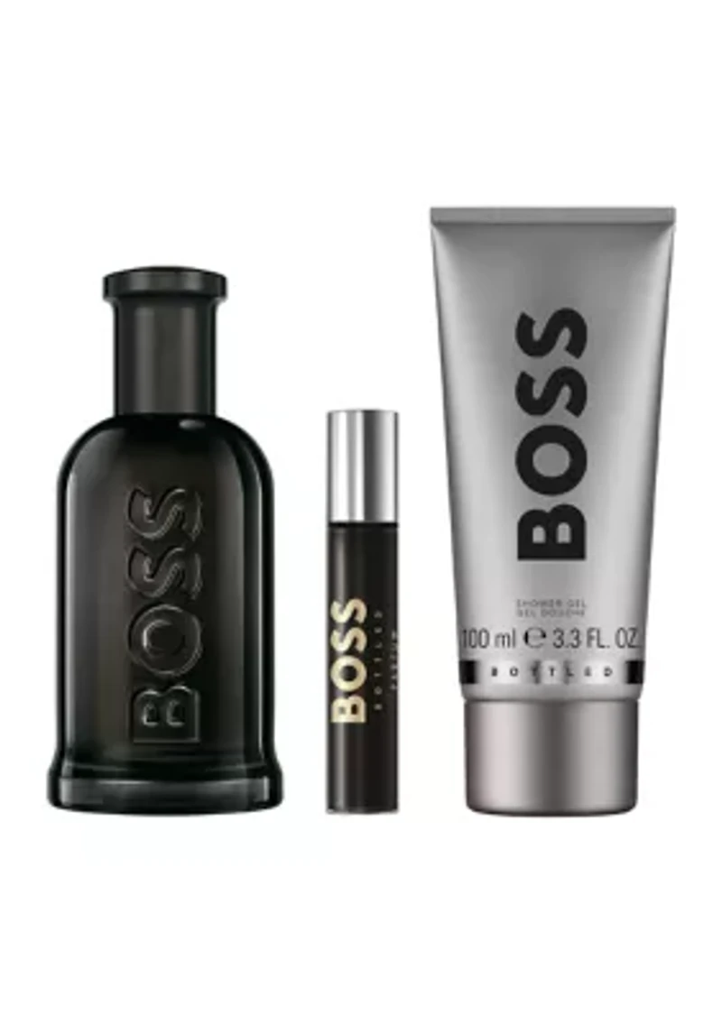Bottled Parfum and Shower Gel for Men Trio Gift Set - $222 Value!