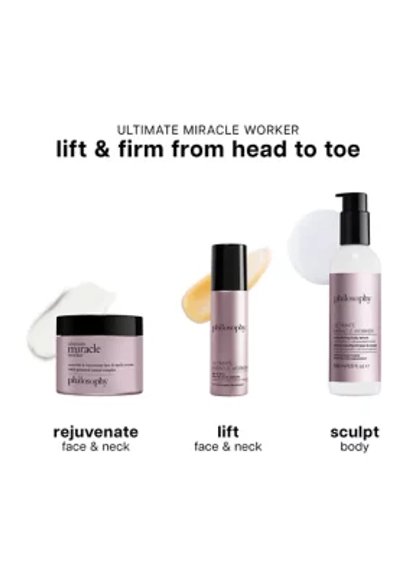 ultimate miracle worker lift & firm face & neck serum - 1.6 oz