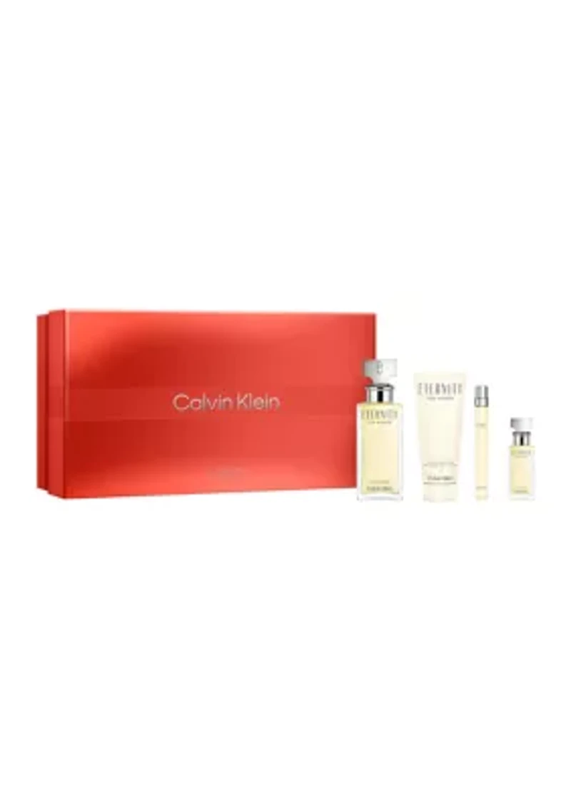 Eternity Eau de Parfum for Women and Body Lotion Gift Set