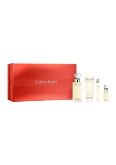 Eternity Eau de Parfum for Women and Body Lotion Gift Set 