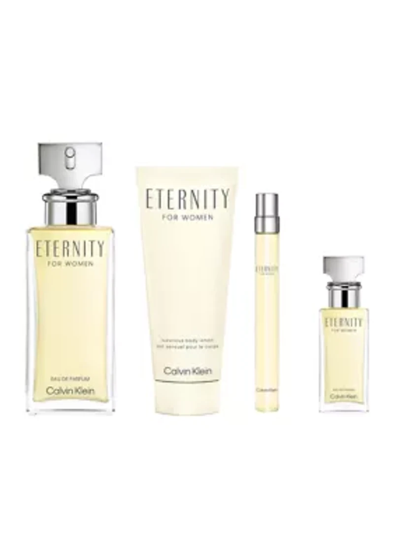 Eternity Eau de Parfum for Women and Body Lotion Gift Set 