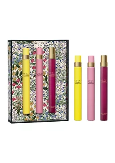 Flora Gorgeous Eau de Parfum for Women Trio Gift Set