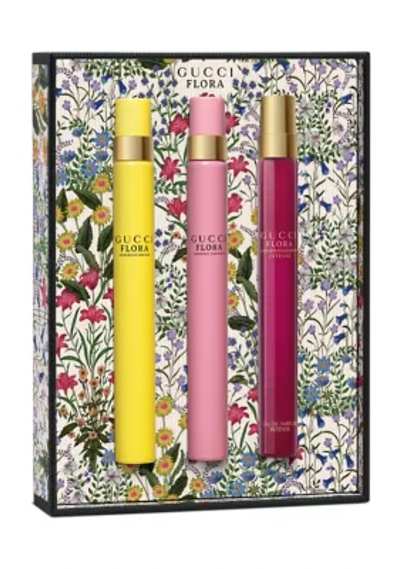 Flora Gorgeous Eau de Parfum for Women Trio Gift Set